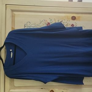 Soft Surroundings Royal Blue Pullover